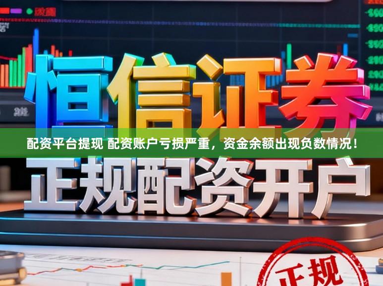 配资平台提现 配资账户亏损严重,资金余额出现负数情况!