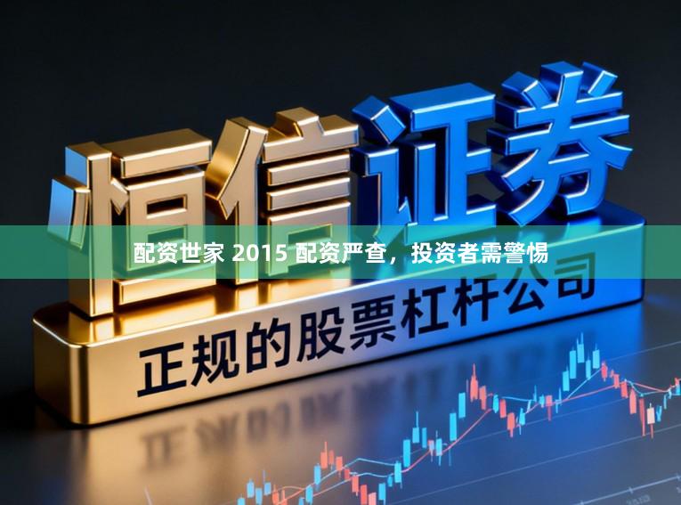 配资世家 2015 配资严查，投资者需警惕