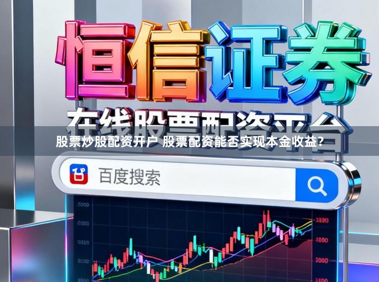 股票炒股配资开户 股票配资能否实现本金收益？