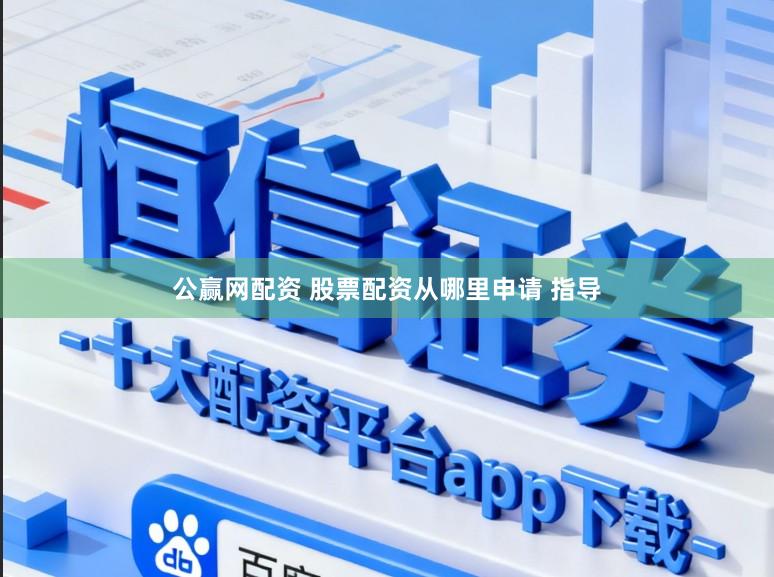 公赢网配资 股票配资从哪里申请 指导
